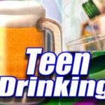 teen drinking alcohol