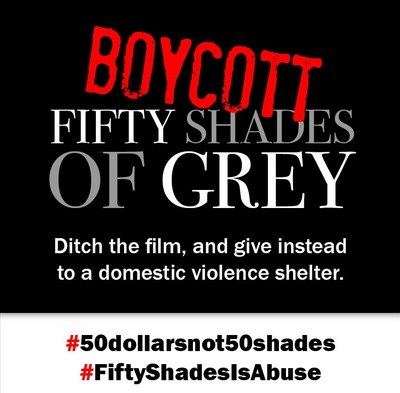 Boycott ‘50 Shades’ Movie, Donate to Victims Instead