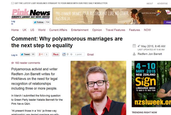 Comment: Why polyamorous marriages are the next step to equality