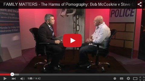 FAMILY MATTERS – The Harms of Pornography: Bob McCoskrie v Steve Crow (2013)