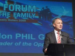 Phil Goff: Parental leave takes priority over pandas