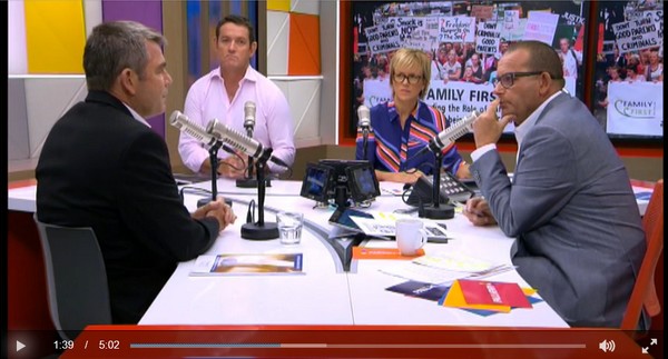 Interviewed by Paul Henry re smacking report