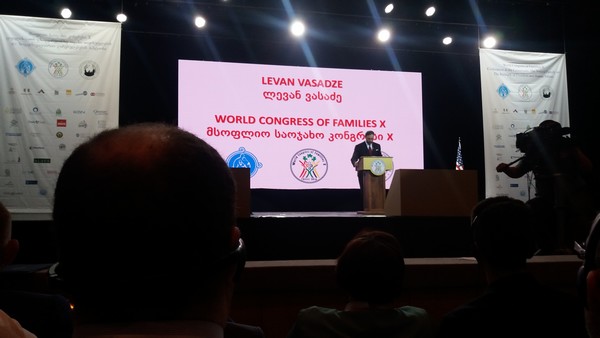 Family First @ World Congress of Families in Georgia