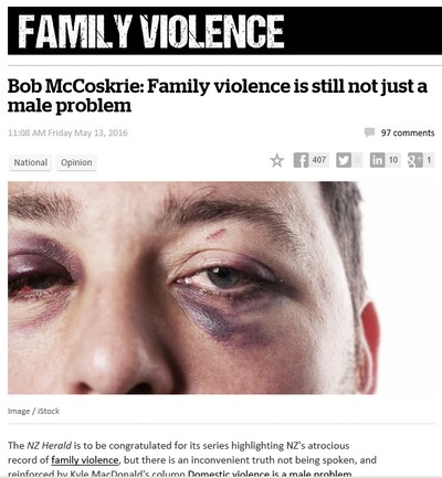 Family Violence & Gender. Um….. We were right!