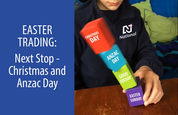 Easter Trading: Next Stop – Christmas and Anzac Day