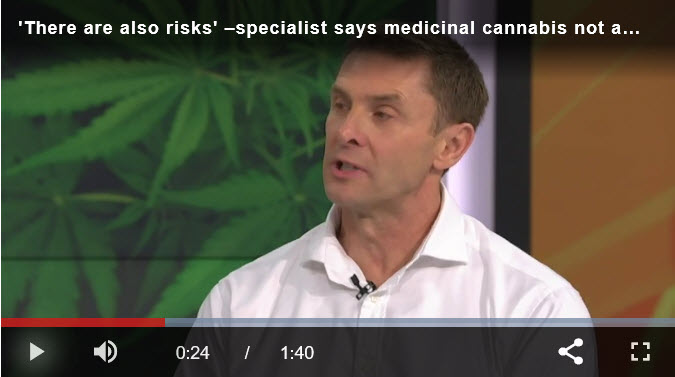 ‘There are also risks’ – specialist says medicinal cannabis not a wonder drug