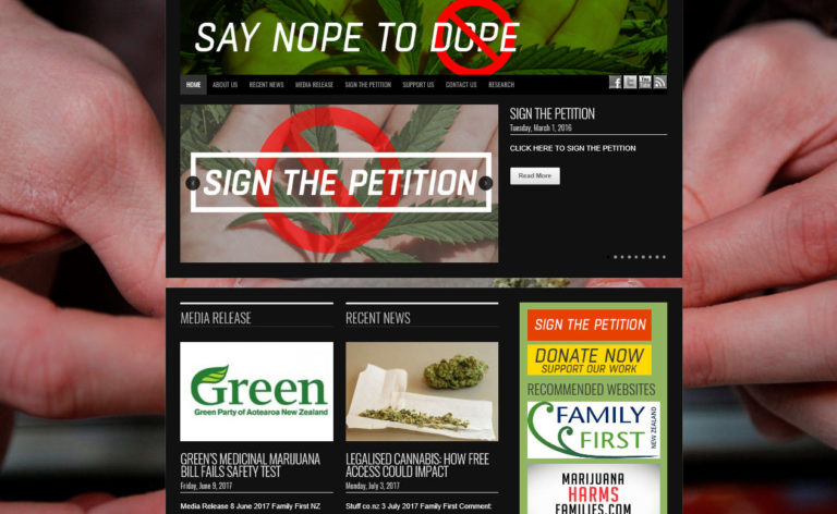 Website to Help Families Oppose Dope Launched
