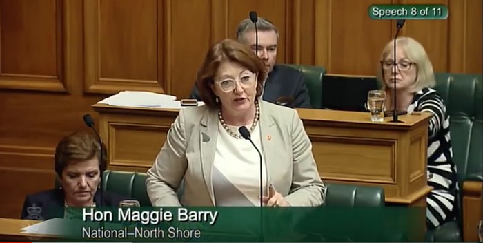 End of Life Choice Bill – 1st Reading – Maggie Barry (National)