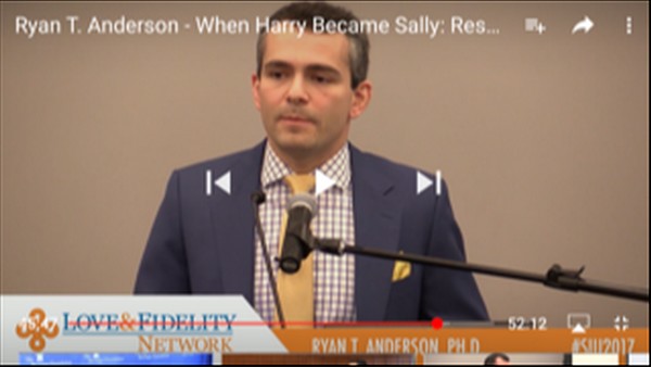 Ryan T. Anderson – When Harry Became Sally: Responding to the Transgender Moment