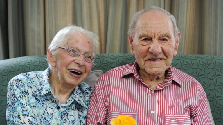 Eighty years married: think before you fight, they say