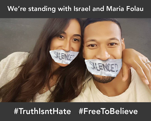 Israel Folau controversy proves Christians are fair game