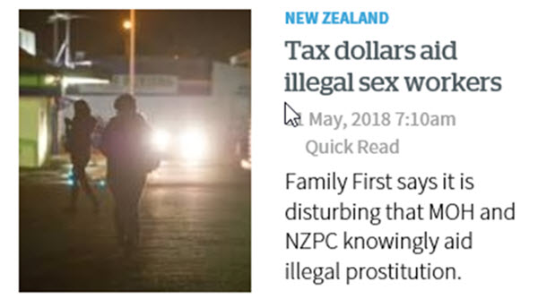 Illegal sex workers access million-dollar taxpayer-funded health programme
