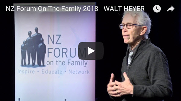 Forum On The Family 2018: WALT HEYER