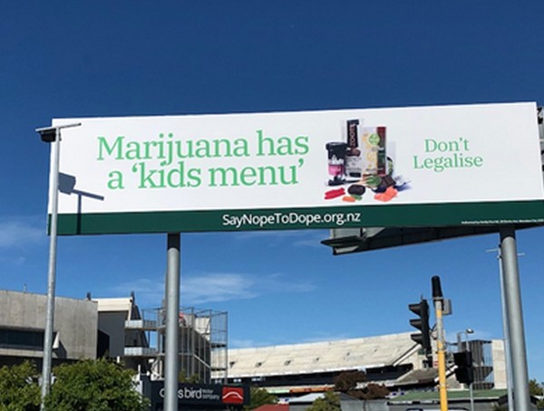 Billboard Campaign Encourages Nope To Dope
