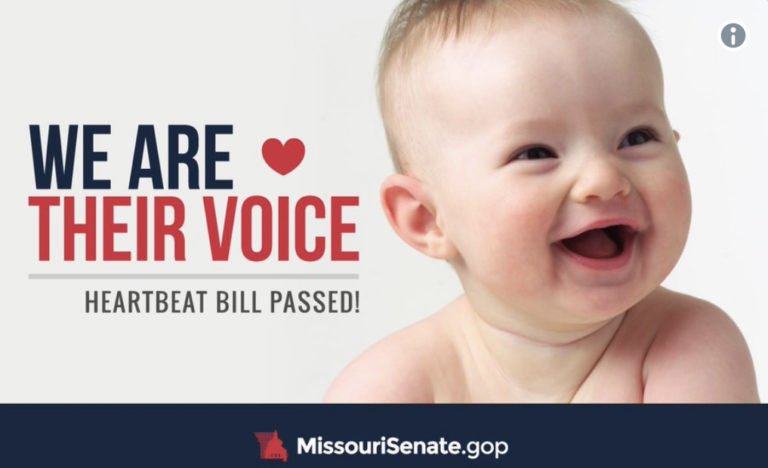 Missouri passes bill that outlaws most abortions at eight weeks