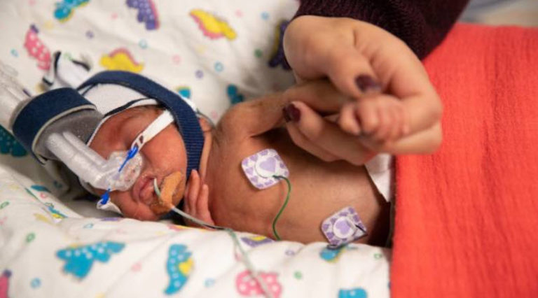 Born at 24 weeks: mum of premature baby says thanks to Waikato NICU