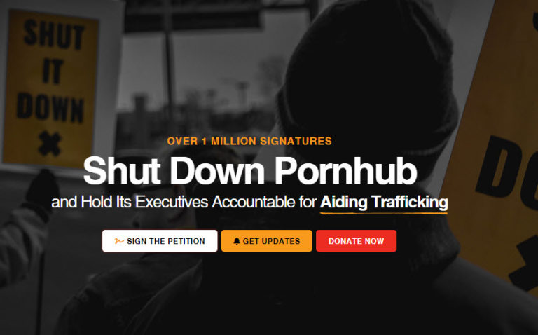 Pornhub Exposed as #Traffickinghub