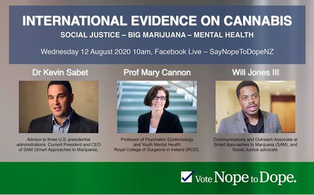 The International Evidence on Cannabis – Facebook Event