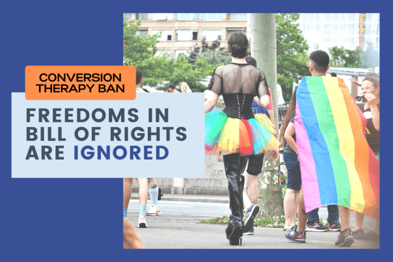 Conversion Therapy Ban – the Bill is “fraught with internal contradiction”
