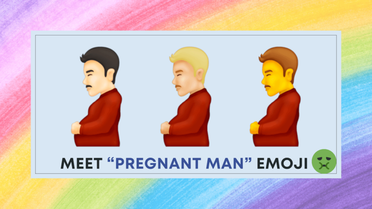 “Pregnant Man” emojis are officially released