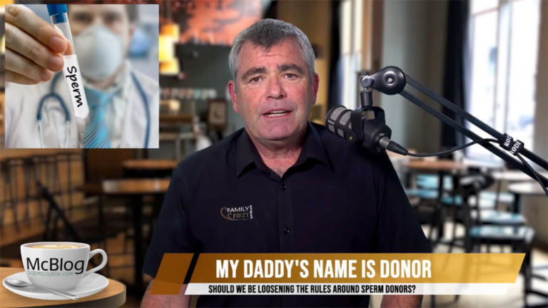 My daddy’s name is Donor