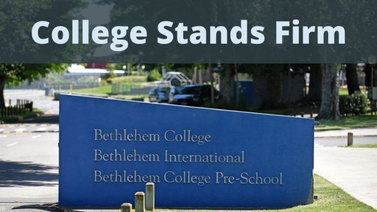 “We believe we are adhering to all relevant legislation” – Bethlehem College