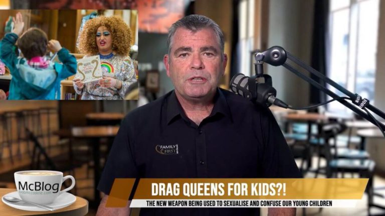 The new weapon targeting children – drag queens!