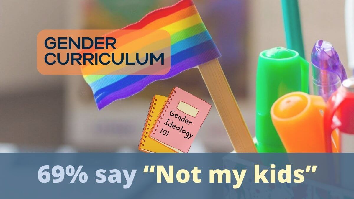 School Gender Curriculum Strongly Rejected Poll