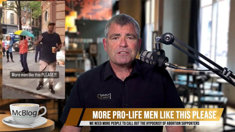 More pro-life men please