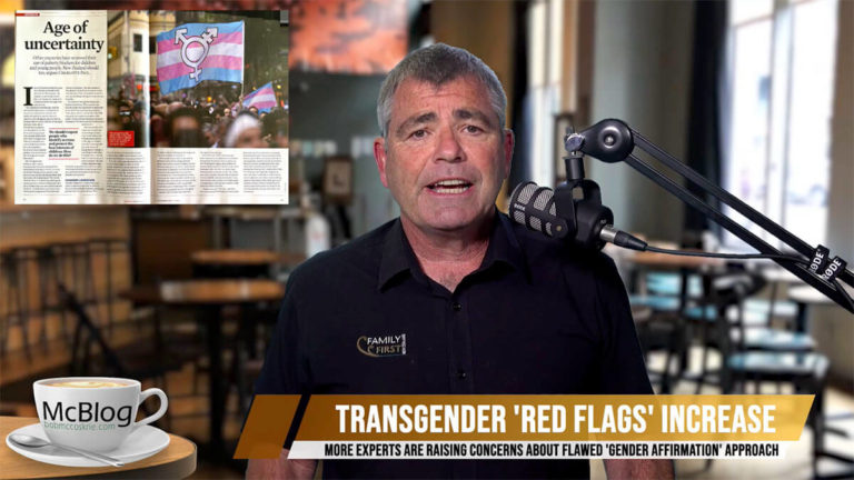 More experts are raising the ‘red flag’ regarding transgenderism