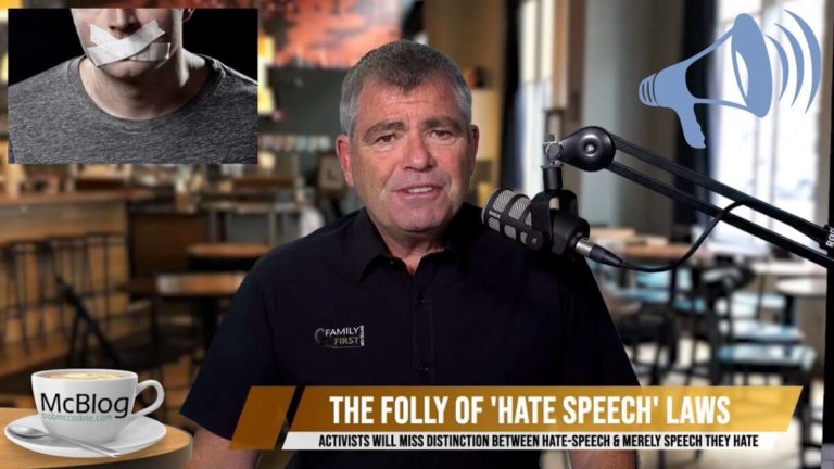The folly of hate speech laws