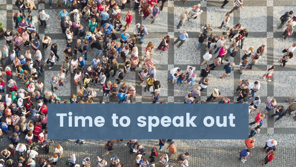 Speaking into the public square