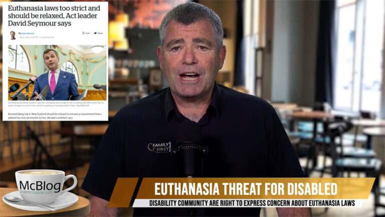 Euthanasia threat for the disabled