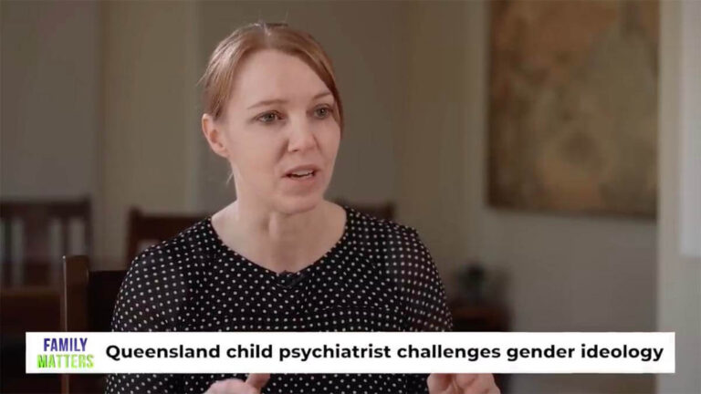 FAMILY MATTERS- Child psychiatrist Dr Jillian Spencer challenges gender ideology