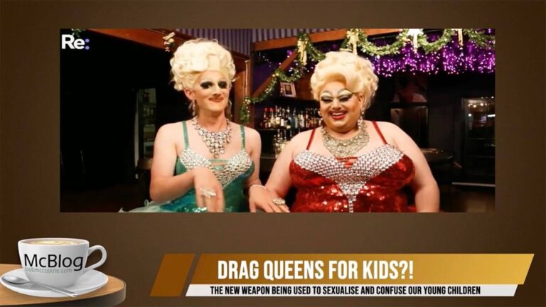 The problem with drag queens & children