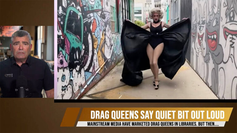 Drag queens say the quiet bit out loud