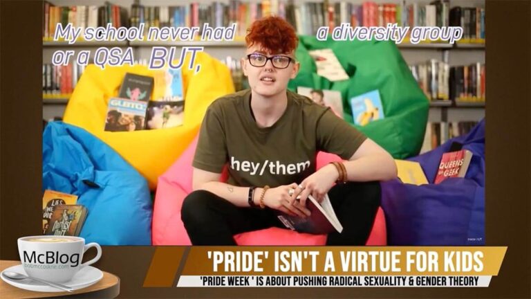 McBlog - Pride is not for kids