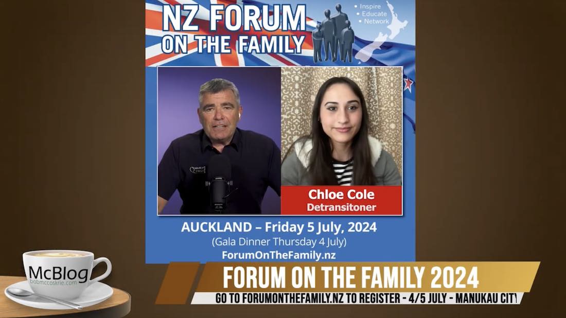 Chloe Cole at Forum on the Family 2024