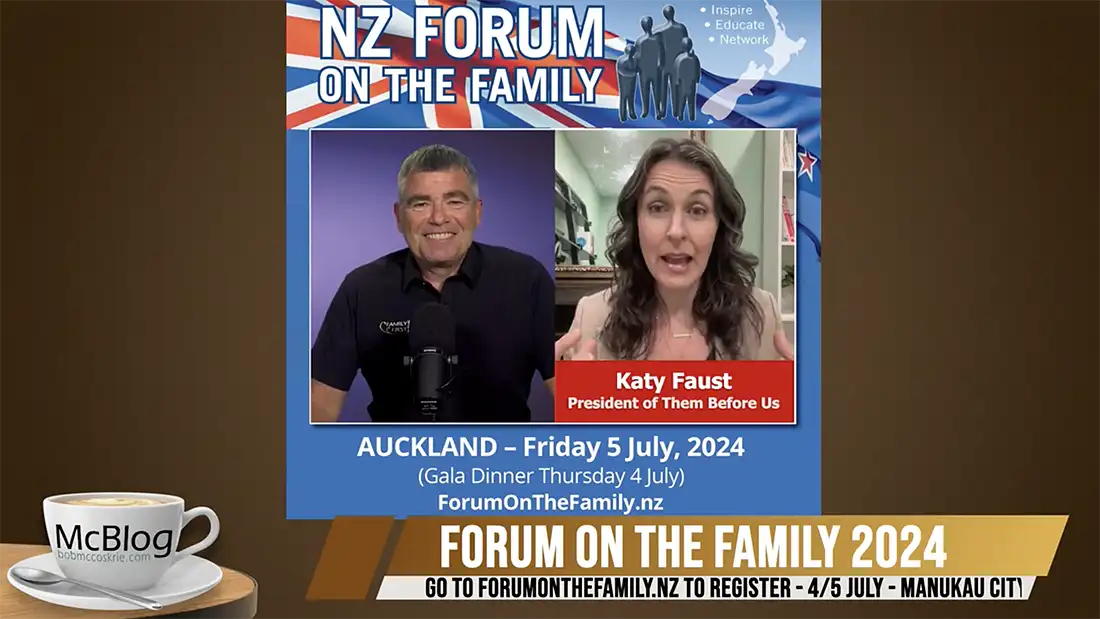 McBLOG - Katy Faust at Forum on the Family 2024