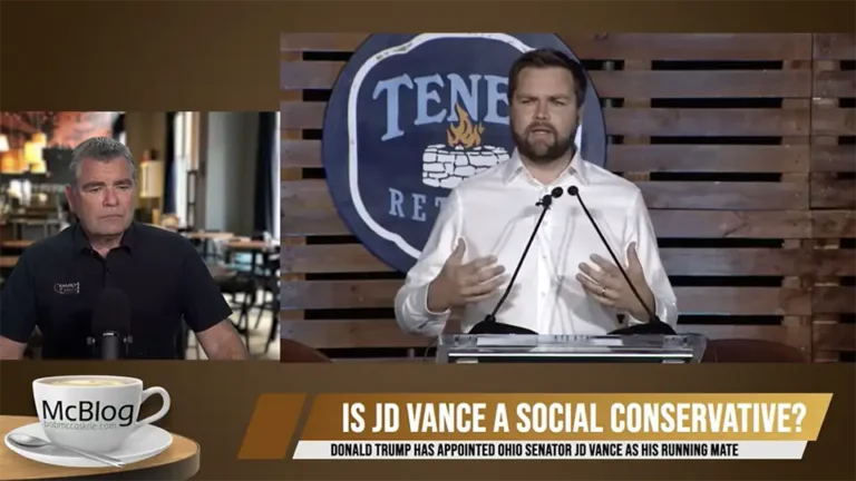 McBLOG - Who is JD Vance and is he a social conservative
