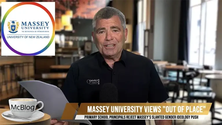 McBLOG - Massey University pushes viewpoint out of place in a primary school