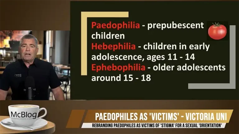 McBLOG - Paedophiles portrayed as victims by Victoria Uni