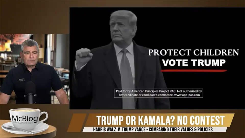 McBLOG- Trump is the only option when the alternative is Kamala