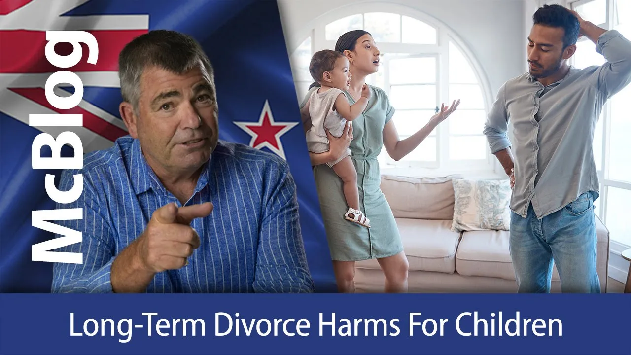 Long-Term Divorce Harms For Children