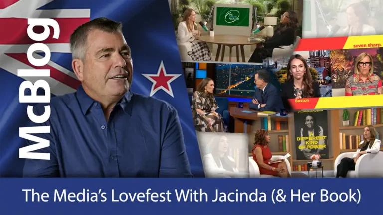 The Media’s Lovefest With Jacinda (& Her Book)