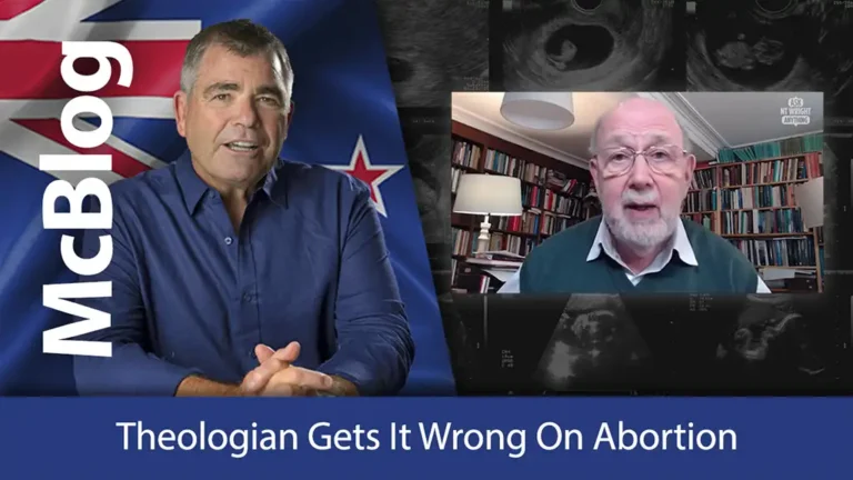 Theologian Gets It Wrong On Abortion