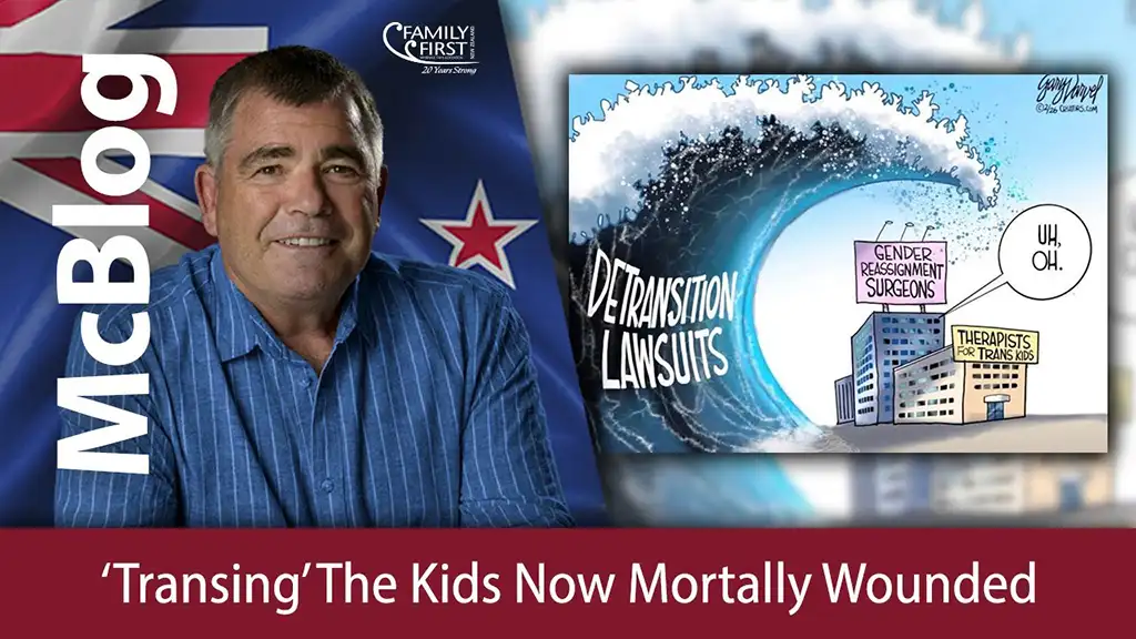 'Transing' The Kids Now Mortally Wounded