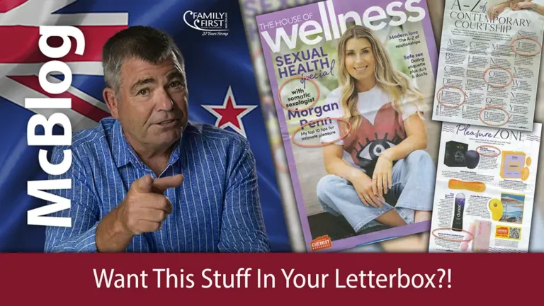 Distasteful Letterbox Drop by Stuff and Chemist Warehouse