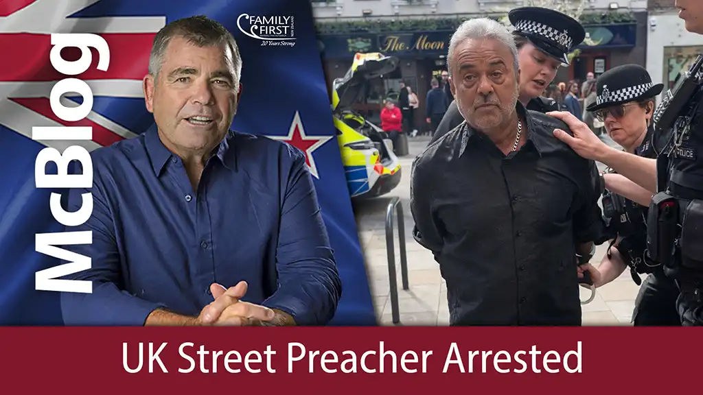UK Street Preacher Arrested