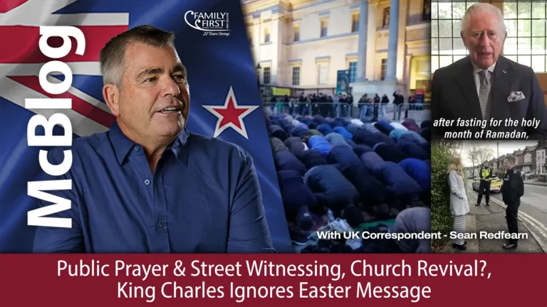 Public Prayer & Street Witnessing, Church Revival?, King Charles ignores Easter message